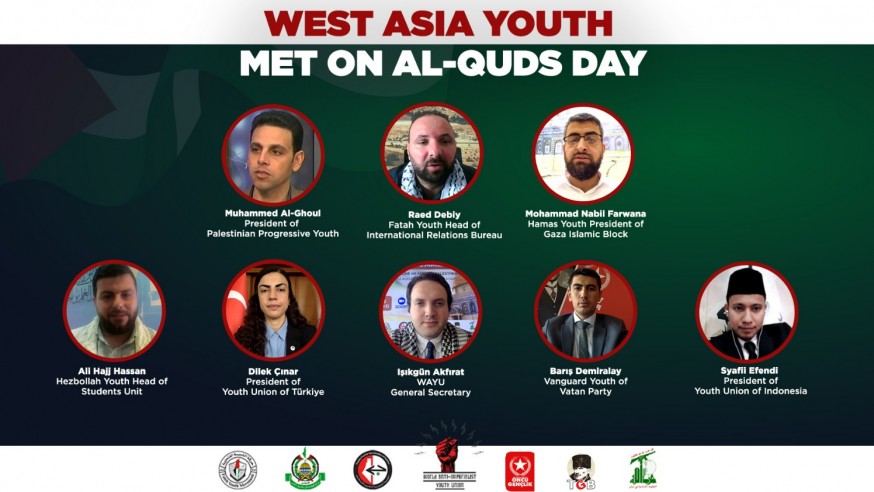 Youth leaders met for Palestine on Al-Quds Day
